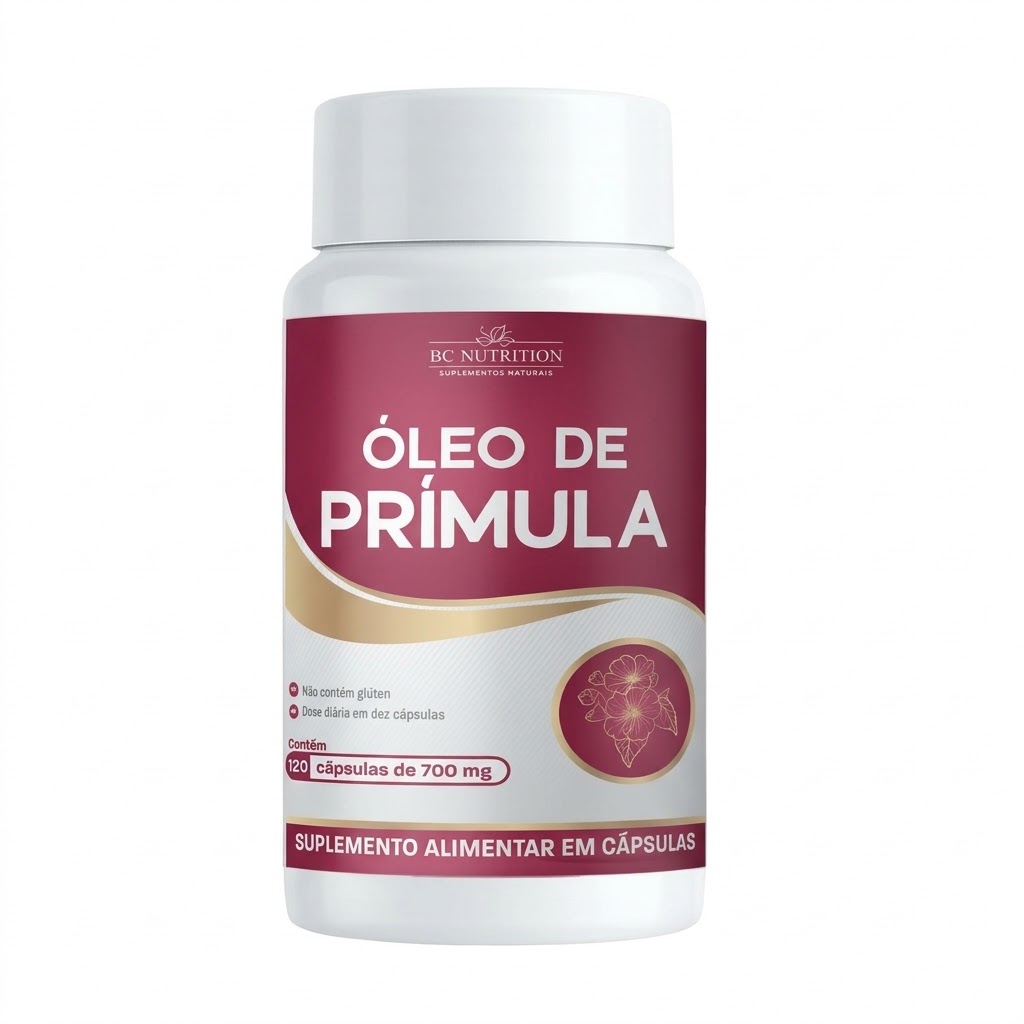 Óleo de Prímula 500mg - Pote 120 cápsula