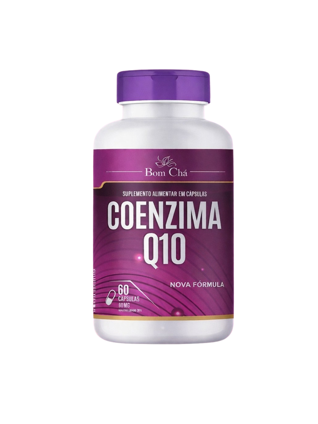 Coenzima Q10 500mg Pote 60 cápsulas - Bom Chá