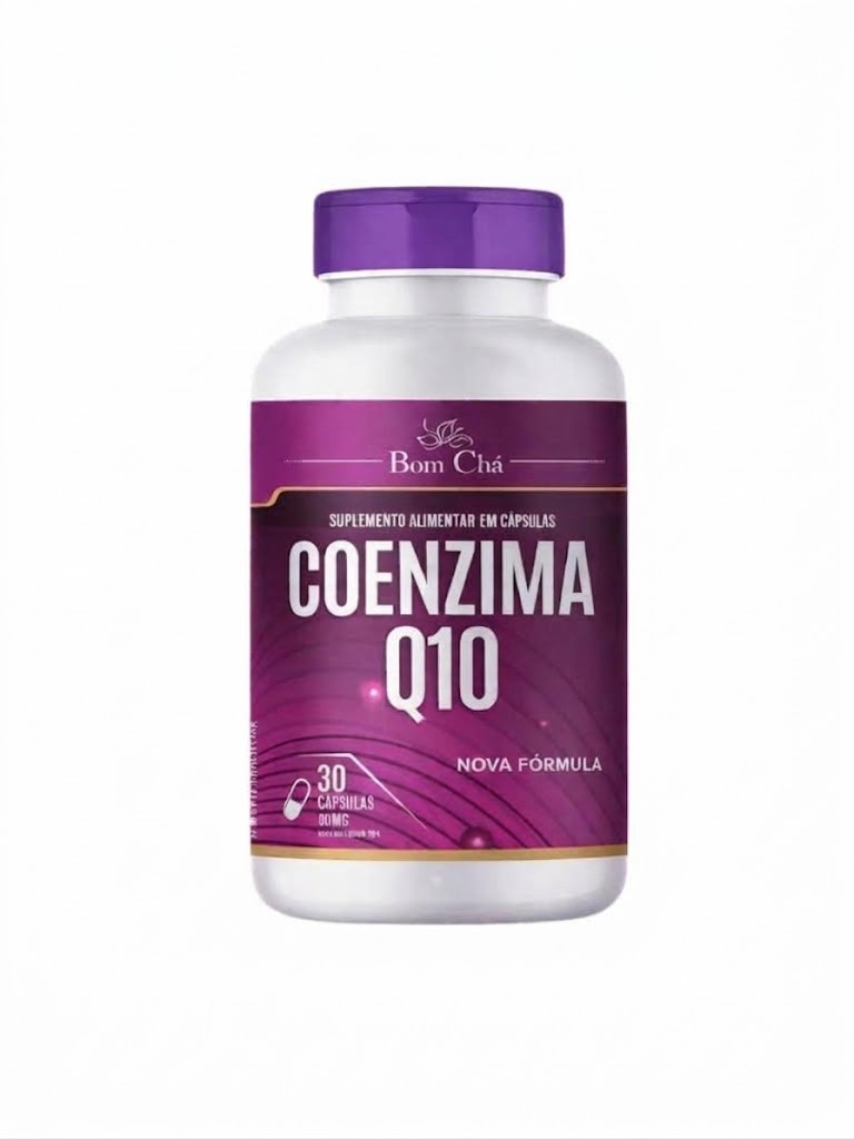 Coenzima Q10 600mg Pote 30 cápsulas - Bom Chá