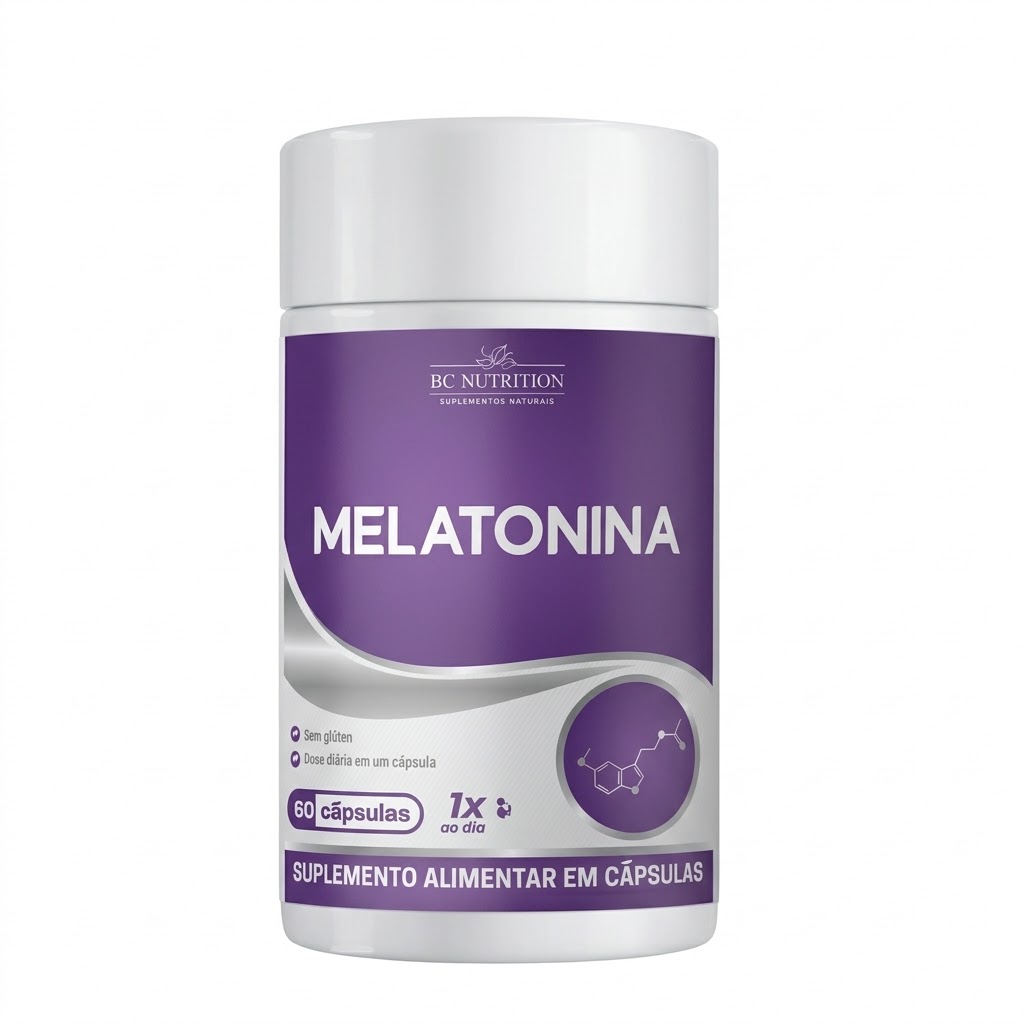 Melatonina Pote 60 600 mg - BC NUTRITION