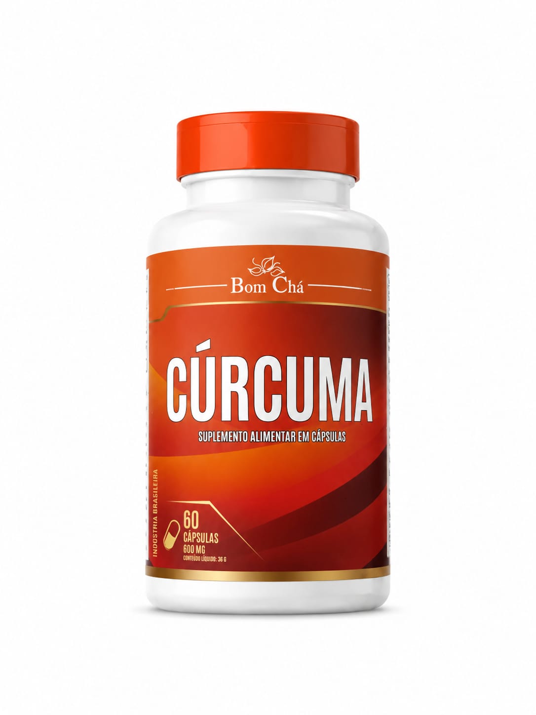 Cúrcuma 600 mg Pote 60 - Bom Chá