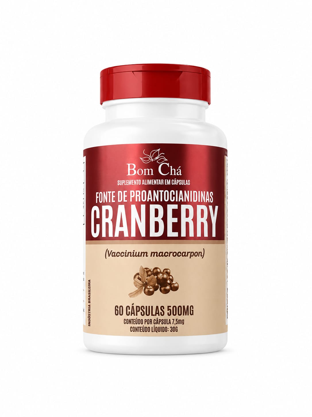 Cranberry 500 mg Pote 60 - Bom Chá