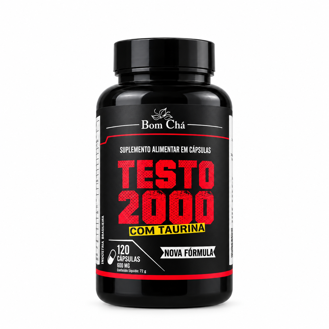 Testo 2000 com taurina pote 120 cps
